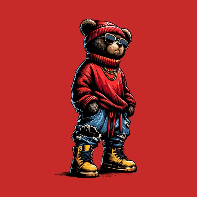 Streetwear Bear by Spagoo