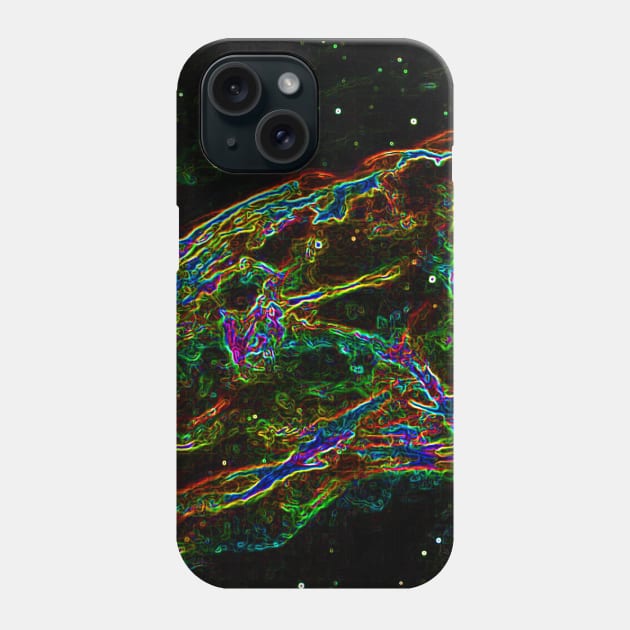 Black Panther Art - Glowing Edges 420 Phone Case by The Black Panther