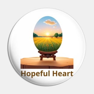 Hope ful Heart / Spring Flowers / Spring Vibes Pin