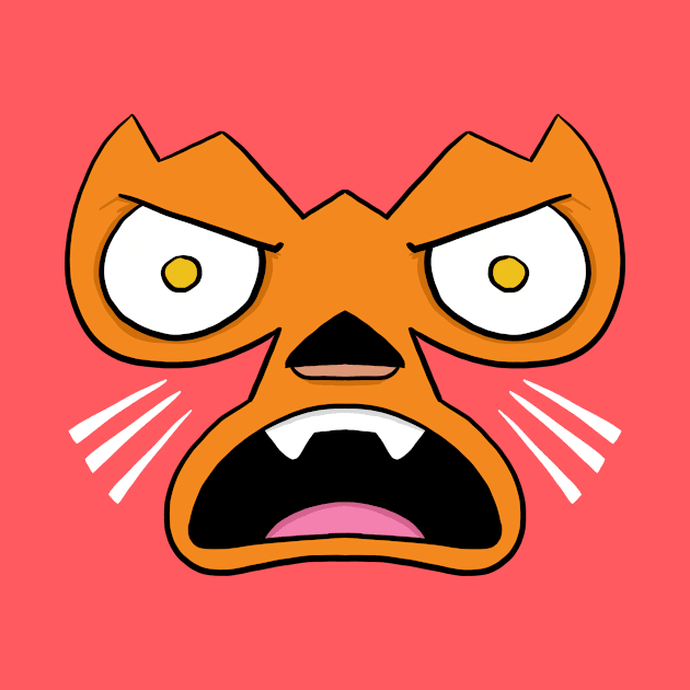 Lucha Cat by striffle