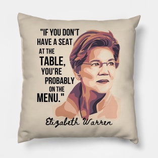 Elizabeth Warren Pillow