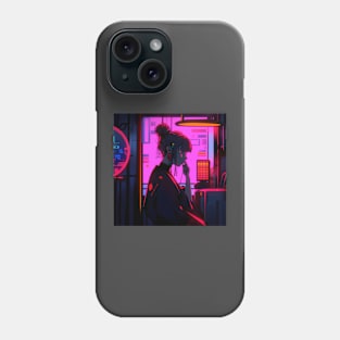 Lady Cyberpunk Indoor Phone Case