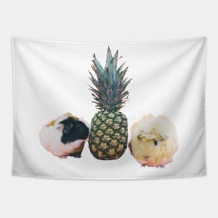 Pineapple Guinea Pig Tapestry