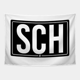 SCH 47 - Driver Tag Tapestry