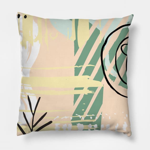 Silhouettes Pillow by NJORDUR