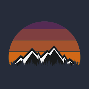 Mountain Retro T-Shirt