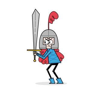 En Garde! Red Knight T-Shirt