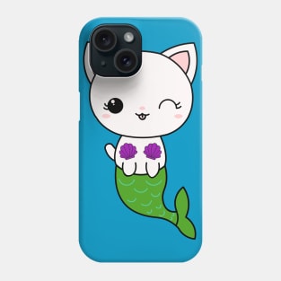Purrmaid Cat Mermaid Phone Case