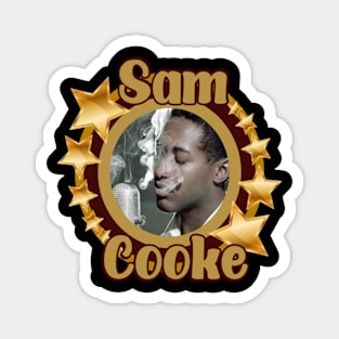 Sam Cooke Smoking Magnet