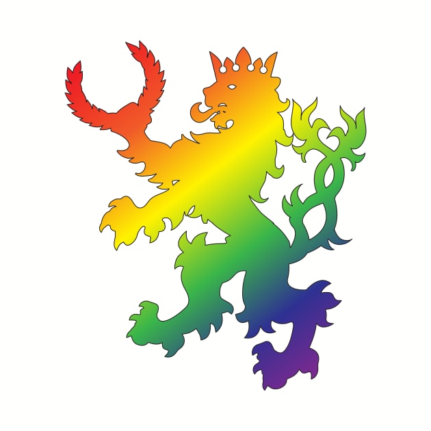 An Tir Pride - Pride - Silhouette by Yotebeth