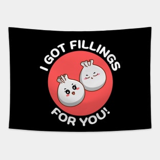 I Got Fillings For You | Dumpling Pun Tapestry