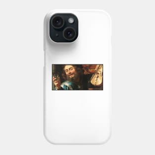 The Merry Fiddler by Gerard van Honthorst Phone Case