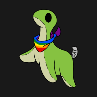 Gay pride Nessie T-Shirt