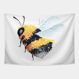 bee watercoloe Tapestry