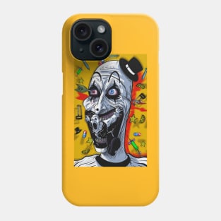 Clown art of art the clown for clowns and those who like clowns Phone Case