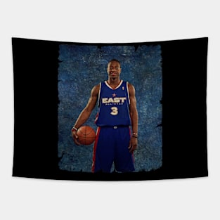 Dwyane Wade #3 on EAST All-Star Tapestry