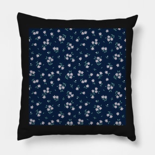 cute pattern small floral Pillow