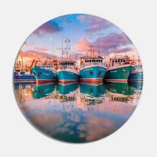 Fremantle Boats, Western Australia Pin