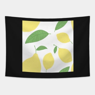 Graphic minimalistic lemon Tapestry