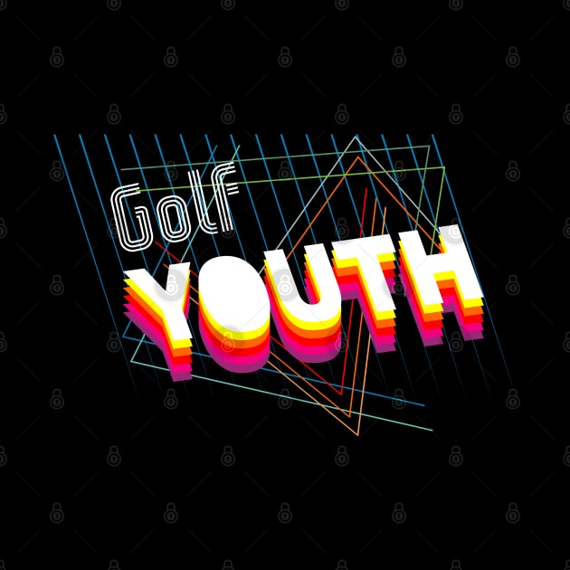 golf youth retro by osvaldoport76