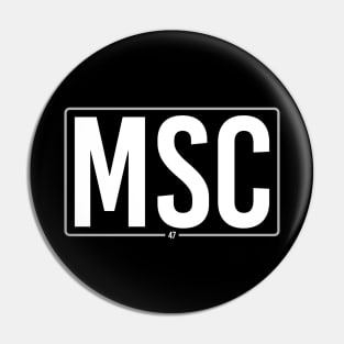 MSC 47 - Driver Tag Pin