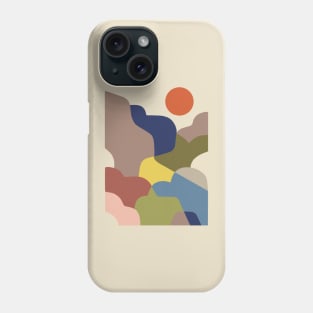 Abstract Landscape Phone Case