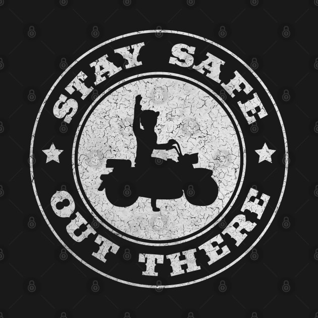 Fantastic Mr Fox - Motorcycle - Stay Safe Out there by Barn Shirt USA