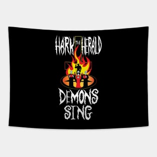 Hark the herald demons sing Tapestry