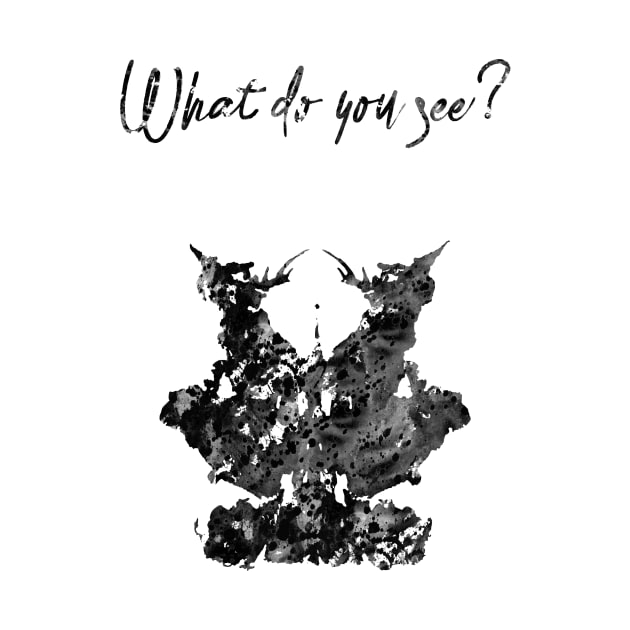 Rorschach inkblot test by erzebeth