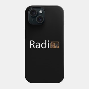 Radio  artistic design Phone Case