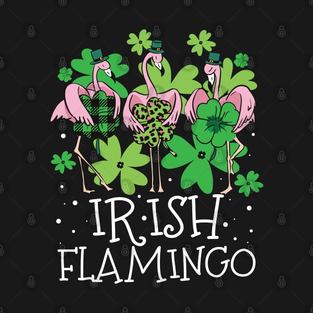 Irish Flamingo Saint Patrick's Day by AngelBeez29