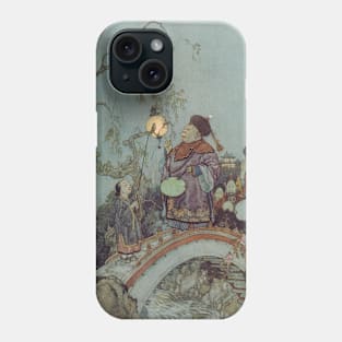 Vintage Fairy Tale, The Nightingale by Edmund Dulac Phone Case