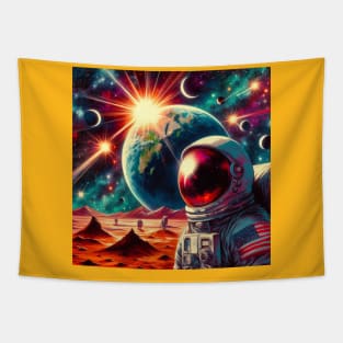 MARS AND THE STARS 9 Tapestry