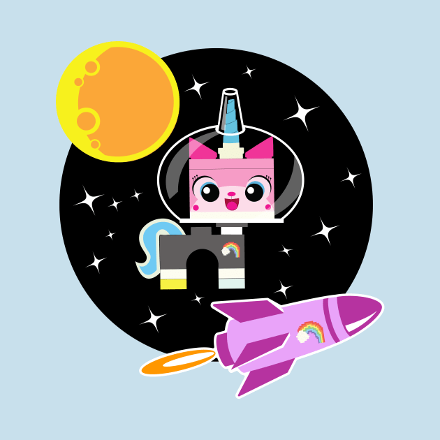 Unikitty in Space by VeryBear