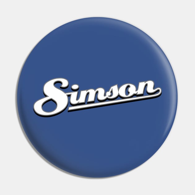 Simson logo 3D Pin by GetThatCar