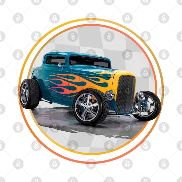 1930 Ford Coupe Hot Rod by Wilcox PhotoArt