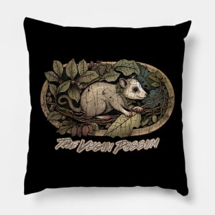 Veganism Opossum Pillow