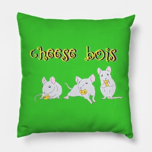 cheese bois Pillow