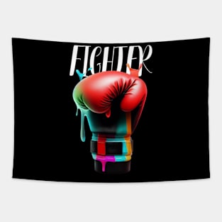 Fighter box glove Tapestry