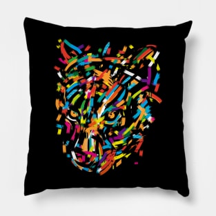 graphic leopard Pillow