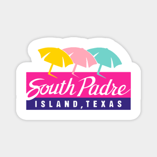 South Padre Island Flag Magnet