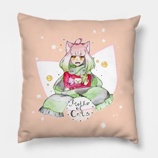 Nekochaya - Mother of Cats Pillow