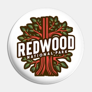 Redwood National Park Pin