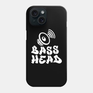 Bass Head - white Phone Case