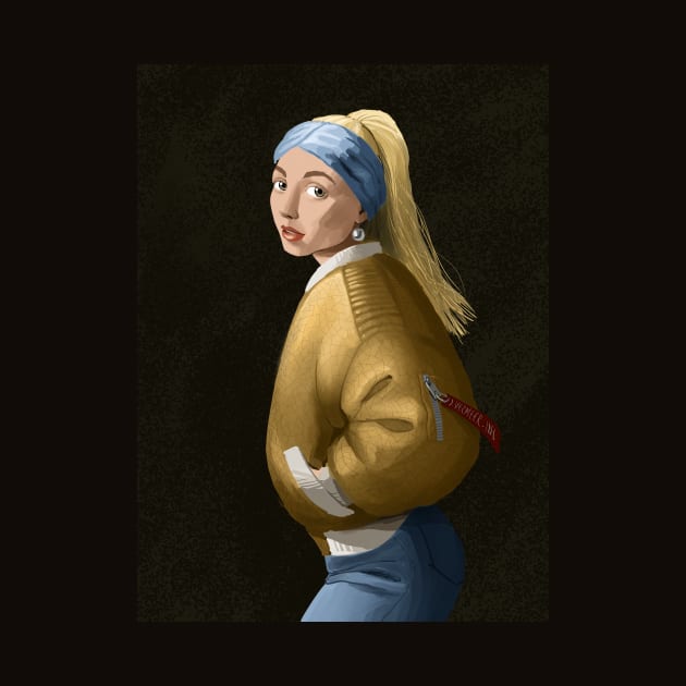 Girl With a Pearl Earring by Tanja Kosta