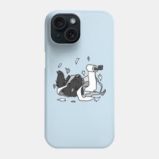 Cat Toilet Paper Mischief Phone Case