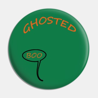 Ghosted Halloween Pin