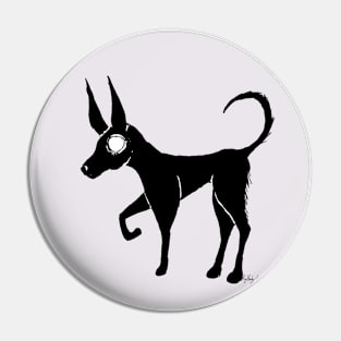 A dog named Wednesday Pin