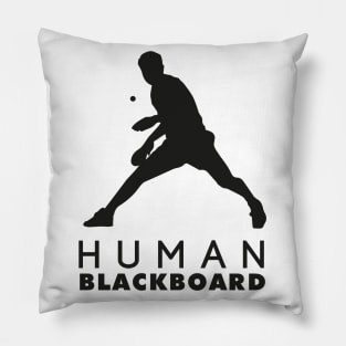 Human Blackboard Pillow