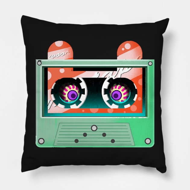 cassette tape wooopy Pillow by Tucker0231